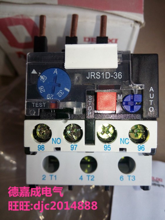 德力西 熱繼電器 熱過載保護繼電器 JRS1D-36/Z 23-32A