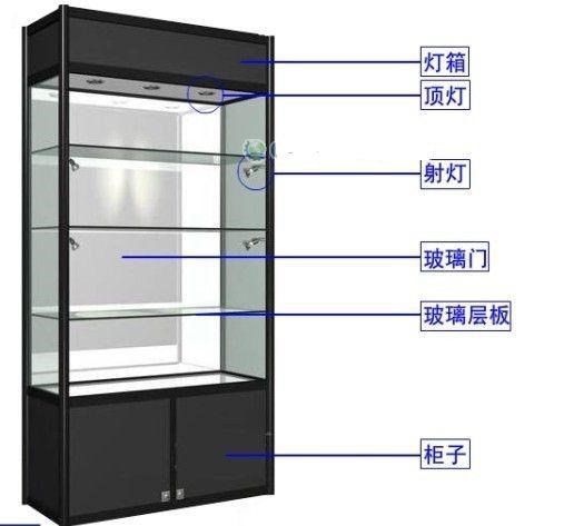 廠家制作青島市區(qū)精品展架 各種鈦合金展示柜