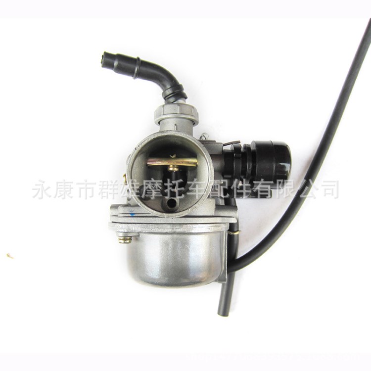 京科PZ19手動(dòng)風(fēng)門化油器 DY100 110 彎梁摩托車化油器Carburetor