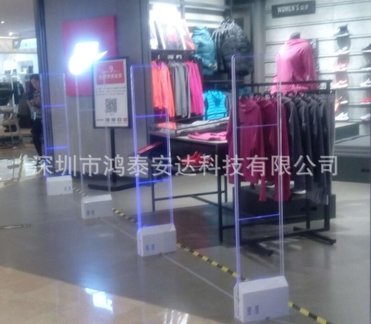 超市防盜門 服裝防盜門 箱包/化妝品店防盜系統(tǒng) 58K聲磁防盜門禁