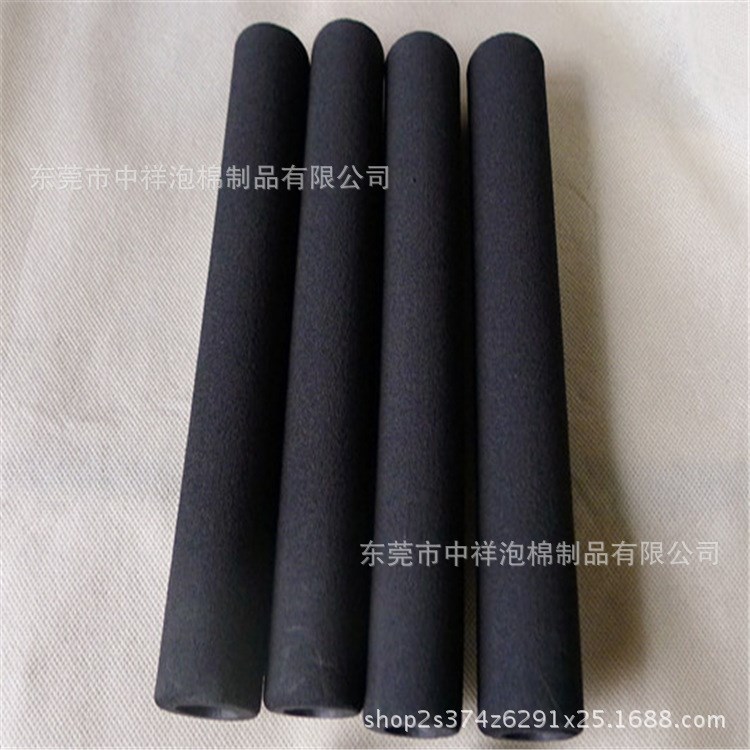 東莞生產(chǎn)NBR橡塑發(fā)泡管 橡膠發(fā)泡手柄 海綿套管 彩色磨砂手柄