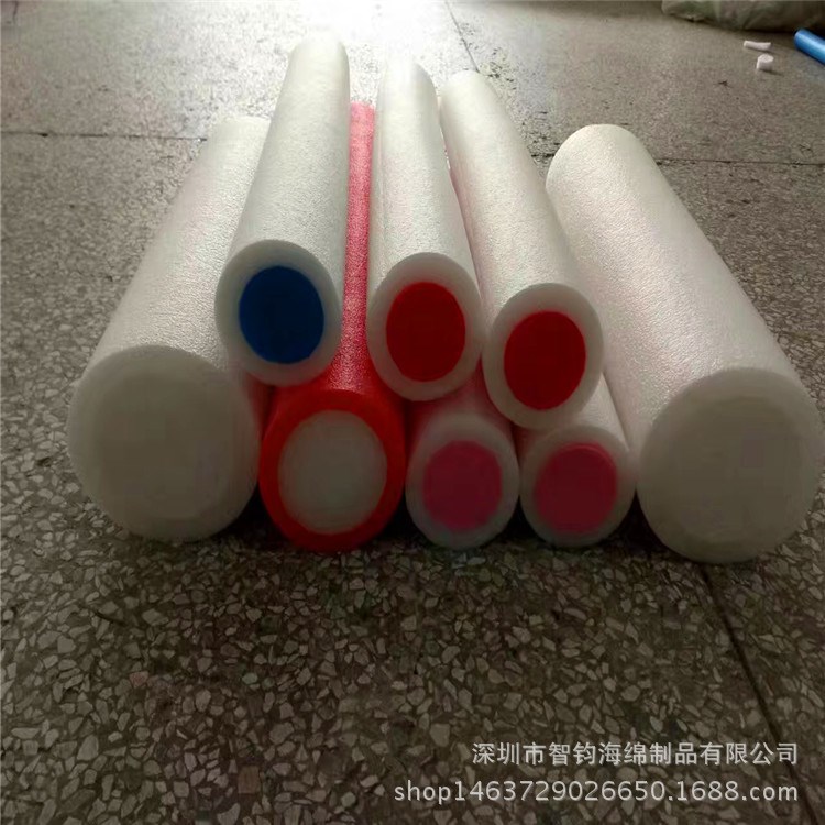 供應(yīng)深圳EPE珍珠棉白色直徑50MM泡沫實(shí)心管,epe珍珠棉棒,泡棉棒