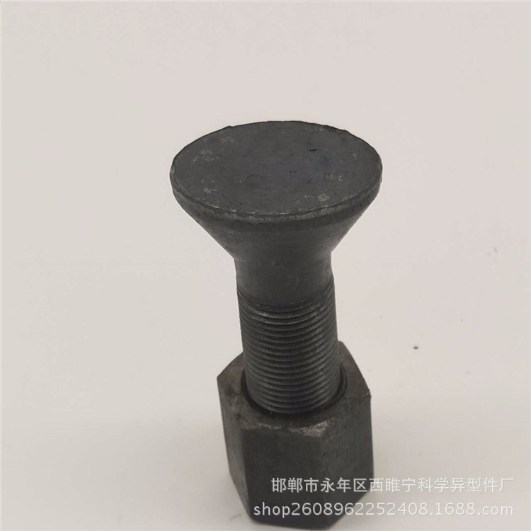 廠家直供 現(xiàn)貨4.8 級 碳鋼 本色 球磨機  鵝蛋絲 腰橢圓形 生