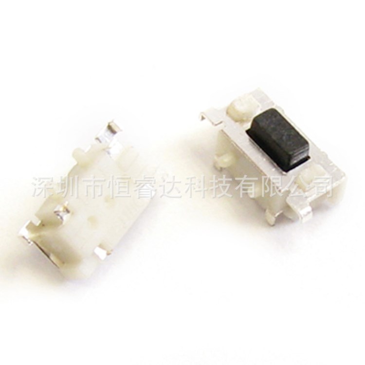 廠家直銷貼片輕觸開關(guān)3*6*3.5mm側(cè)按鍵方形彈片 微動開關(guān)