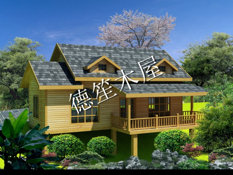 中國好木屋 建造木屋木別墅 度假村木屋 私人豪華生態木屋