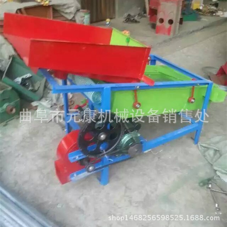 批發(fā)零售多用途五谷雜糧清選機(jī) 振動(dòng)篩雙層糧食去雜篩選機(jī)