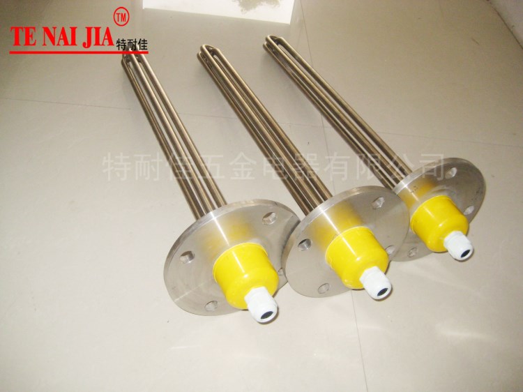 廠家生產不銹鋼加熱管 380v加熱棒 法蘭加熱管