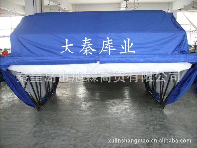 大秦全自動(dòng)加大型折疊車庫（棉體）帳篷車庫移動(dòng)車庫簡易車庫