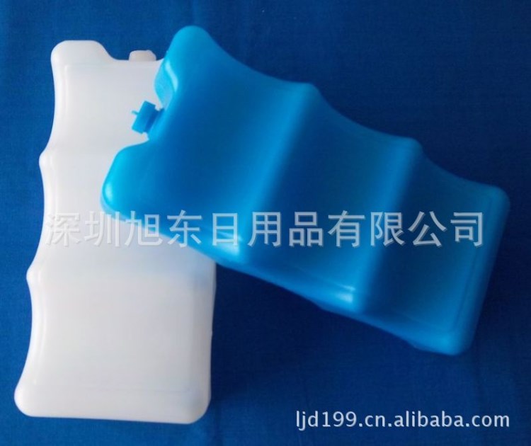 可反復使用注水波浪藍冰 波浪冰盒母乳保鮮冰盒冰板 冰包冰袋