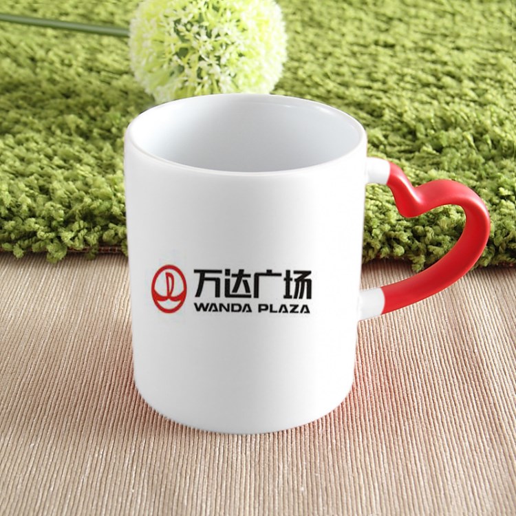 熱轉印杯涂層 diy個性定制 色口杯邊彩杯馬克杯批發(fā)杯子 LOGO訂制