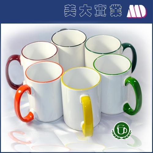 【禮趣數(shù)碼】批發(fā)(14oz)色口杯子 大色口杯 廣告杯 影像熱轉(zhuǎn)印杯