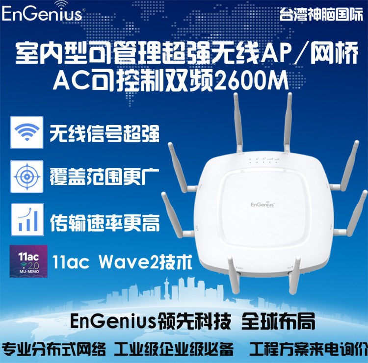 EWS371AP 胖瘦一體化AP 可管理無線ap 雙頻ap 11ac Wave2