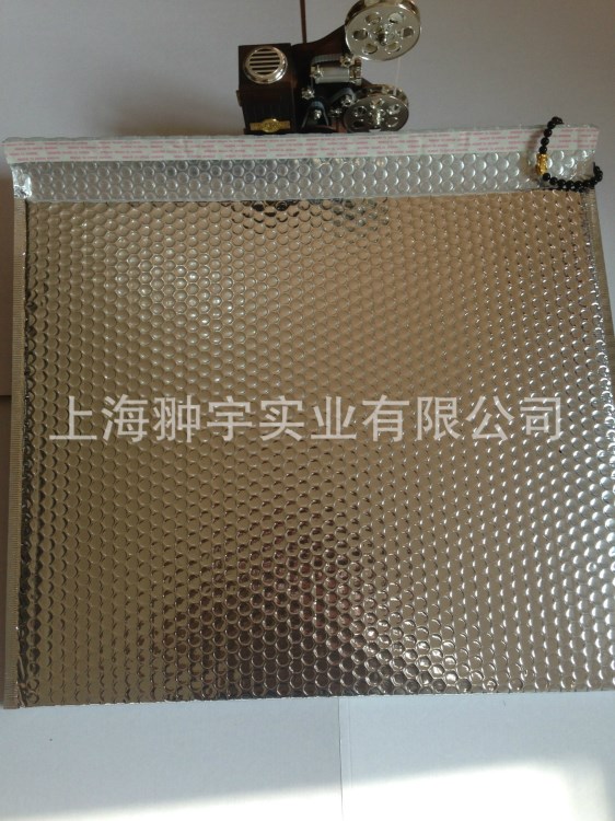 供應(yīng) 加大銀色鍍鋁氣泡袋 特大號鋁膜氣泡信封袋 560*470+50mm爆