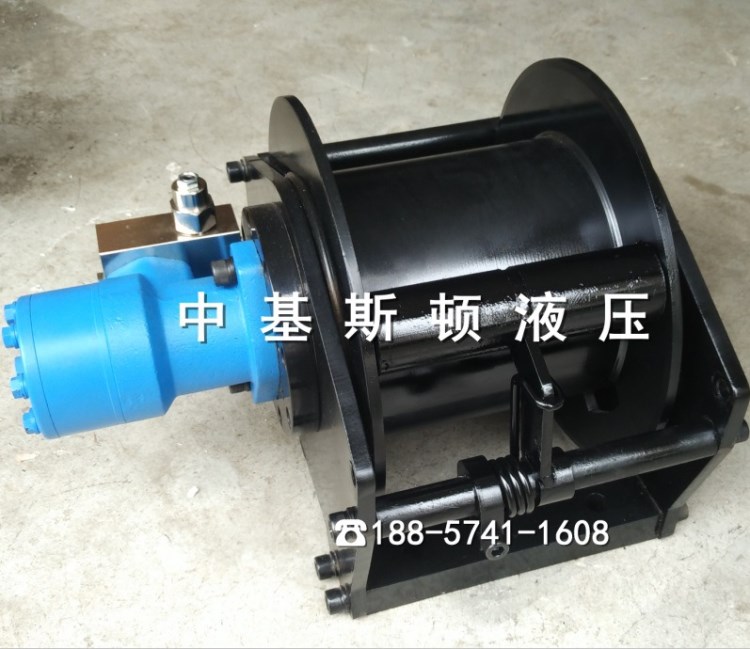 單繩拉力1噸液壓絞車 小型隨車吊 車載吊車 船用絞車 卷揚機現貨