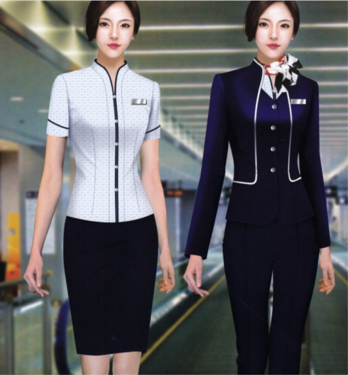 訂做空姐制服 空姐服裝 高鐵人員工作服 各類航空制服