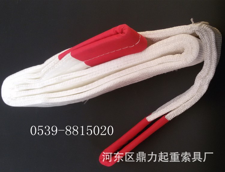 廠家直銷 扁平吊帶 耐酸耐風(fēng)化  雙扣眼起重吊裝帶 工業(yè) 結(jié)實
