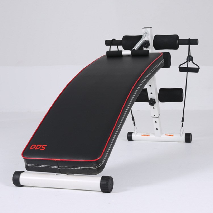 多德士dds家用仰卧板 仰卧起坐健身器材加长加宽男腹部运动健腹板