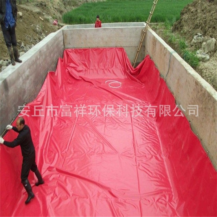 廠家定做供應(yīng) 折疊軟體紅泥沼氣袋 新型全自動紅泥軟體 沼氣池