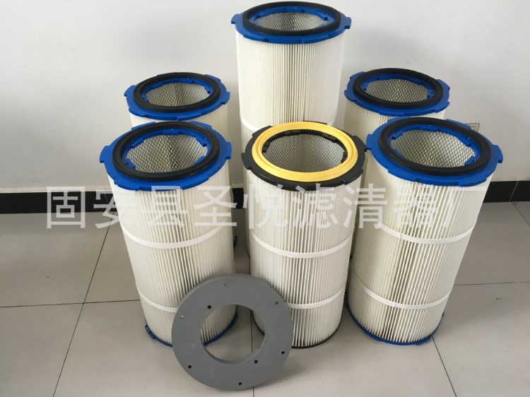 快拆式除塵濾芯 六耳除塵濾筒 噴涂噴塑涂裝設備濾芯