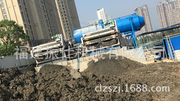 污泥處理高端解決方案  3米帶式壓濾機