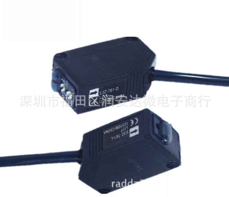 全新原裝 (上海) OMRON 對射型光電開關 E3Z-T61 紅外傳感器