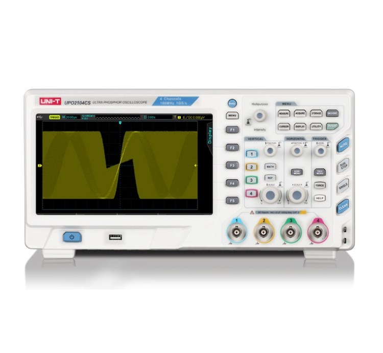 優(yōu)利德 UPO2104CS 四通道數(shù)字存儲熒光示波器 100MHZ帶寬