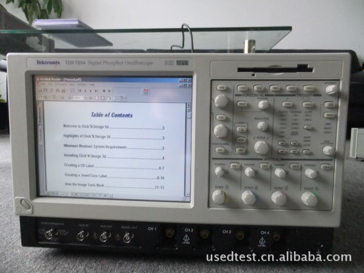 泰克-Tektronix TDS7254數(shù)字熒光示波器｜泰克TDS7254|TDS7254