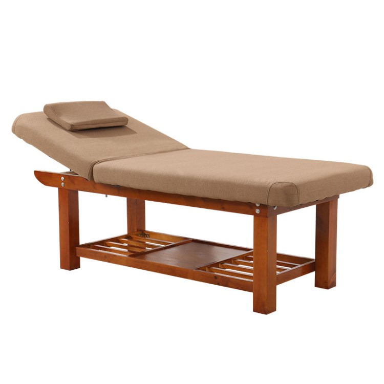 博崛 床实木家用折叠按摩理疗床诊疗中医推拿床院床批发