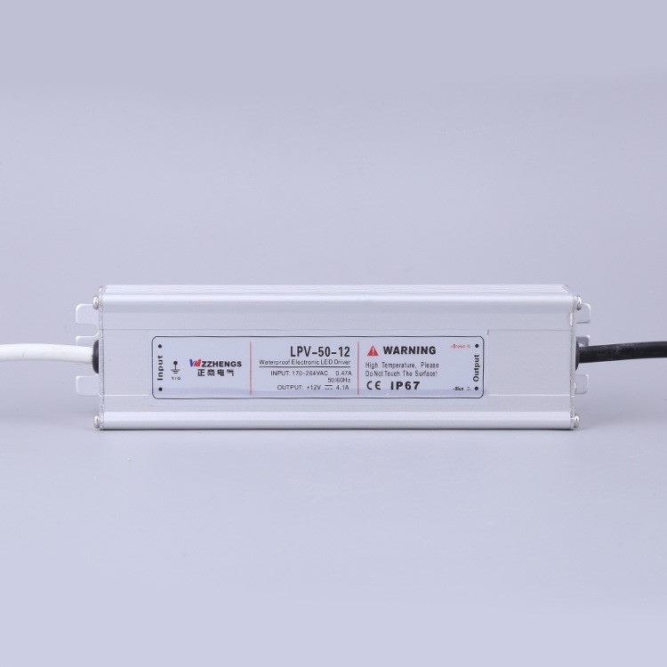 廠家直銷防水開關電源LPV-50W-12V4.2A/LED恒壓防水開關電源