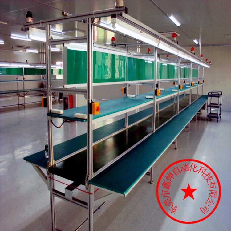 輸送線皮帶線廠家定制電子廠防靜電輸送機車間流水線滾筒輸送線