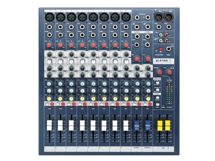 SOUNDCRAFT EPM8 声艺EPM8调音台8路12路调音台会议室调音台