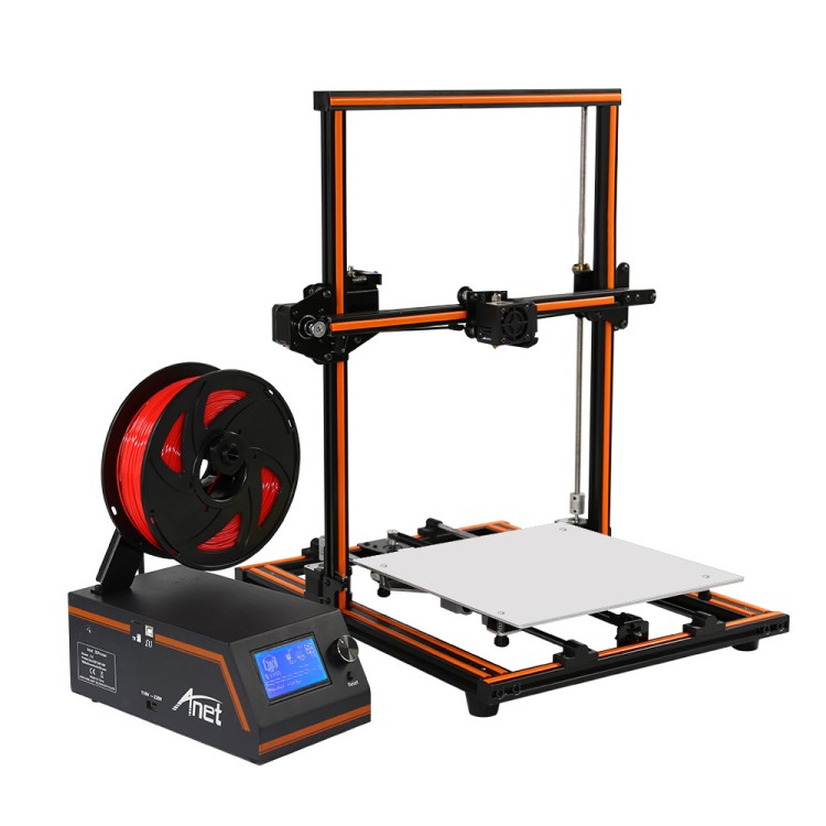 深圳anet E12 300*300*400大尺寸3Dprinter 家用3d打印机厂家批发