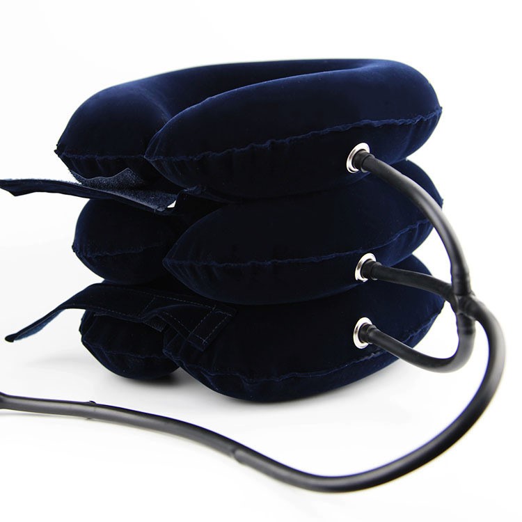 廠家經(jīng)銷 加厚PVC內(nèi)膽 三管充氣 可出口 家用頸椎牽引器多色可選