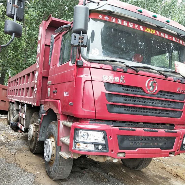 二手德龍自卸車工程車 二手前四后八輪貨車6-8米國(guó)四全國(guó)分期