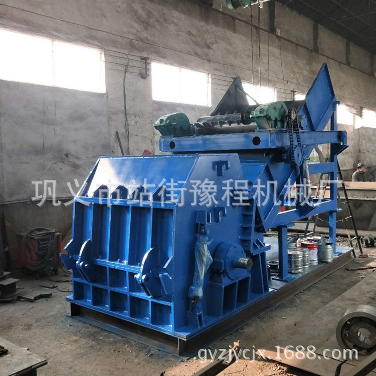 橡膠廢圓鋼金屬破碎機 彩鋼瓦電冰箱破碎機 廢鋁剛屑破碎機