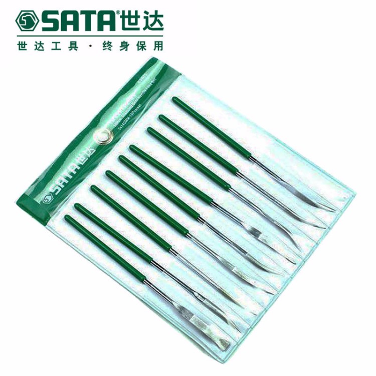 世達五金工具10件套金剛石特種異型什錦銼小銼刀組合套裝03804-5