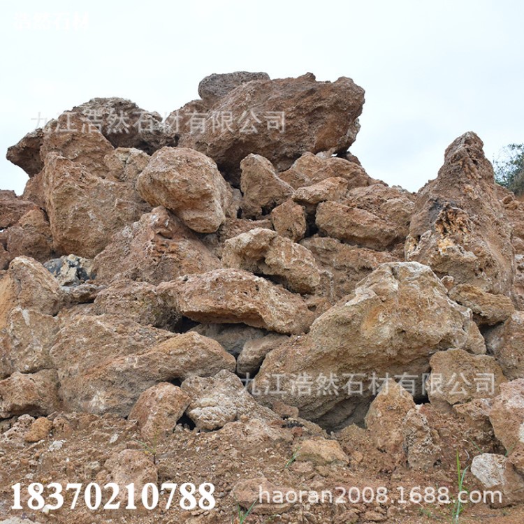 上水石假山盆景石料天然吸水石景觀石園林景觀工程假山石原石批發(fā)