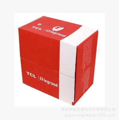 TCL達(dá)標(biāo)網(wǎng)線 TCL0.5超五類達(dá)標(biāo)雙絞線 TCL工程布線