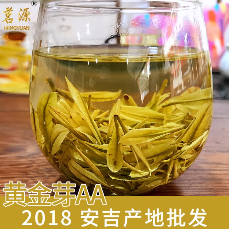 黃金芽AA2018新浙江綠茶 浙江安吉產(chǎn)地 安吉白茶一手貨源廠家供應(yīng)