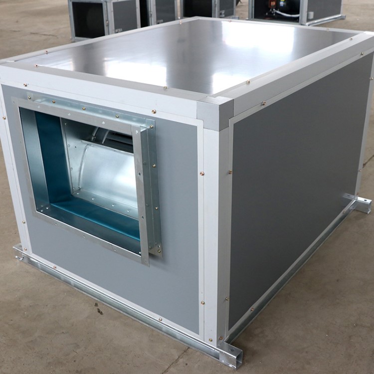 厂家直销htfc离心式风机箱 中央空调低噪音排烟风机箱 可定制