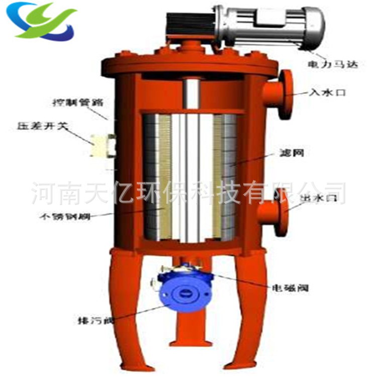 污水處理用自清洗過濾器 給水及污水處理過濾器廠家