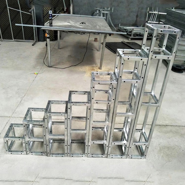 热镀锌钢铁桁架 背景墙展厅活动舞台婚庆搭建2米彩色厂家批发