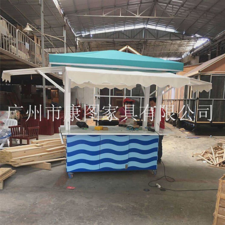 景區廣場售貨車 步行街移動售賣車 商業流動販賣車小吃車