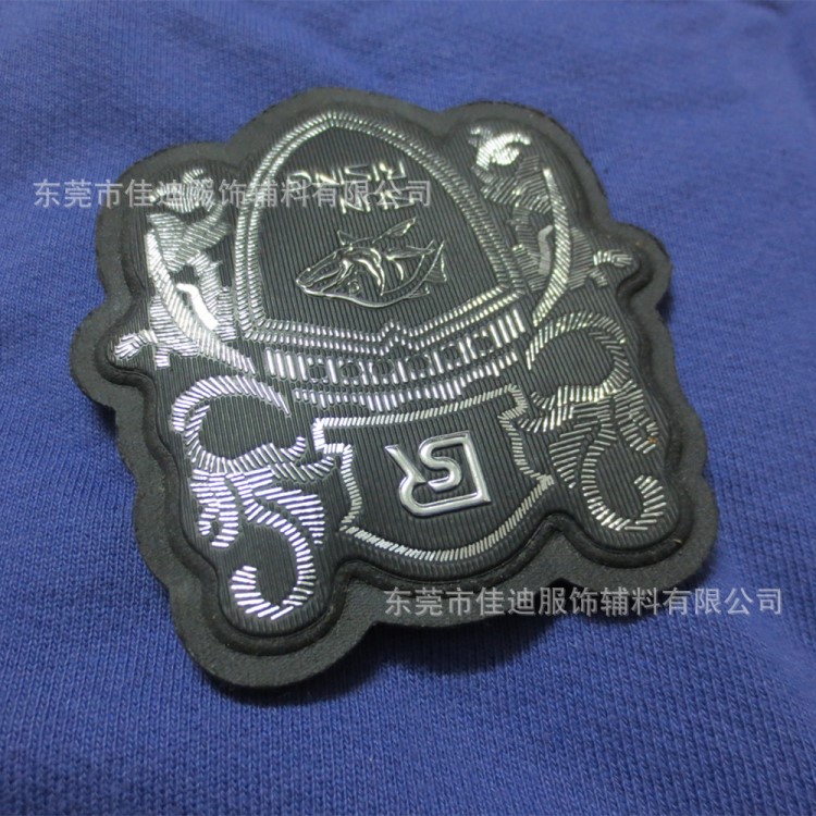 高周波電壓臂章 高頻PVC肩章徽章 魔術(shù)貼電壓章