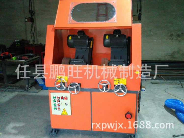 天然氣管無心外圓拋光機 圓管拋光機 全自動方管拋光機除銹刷漆