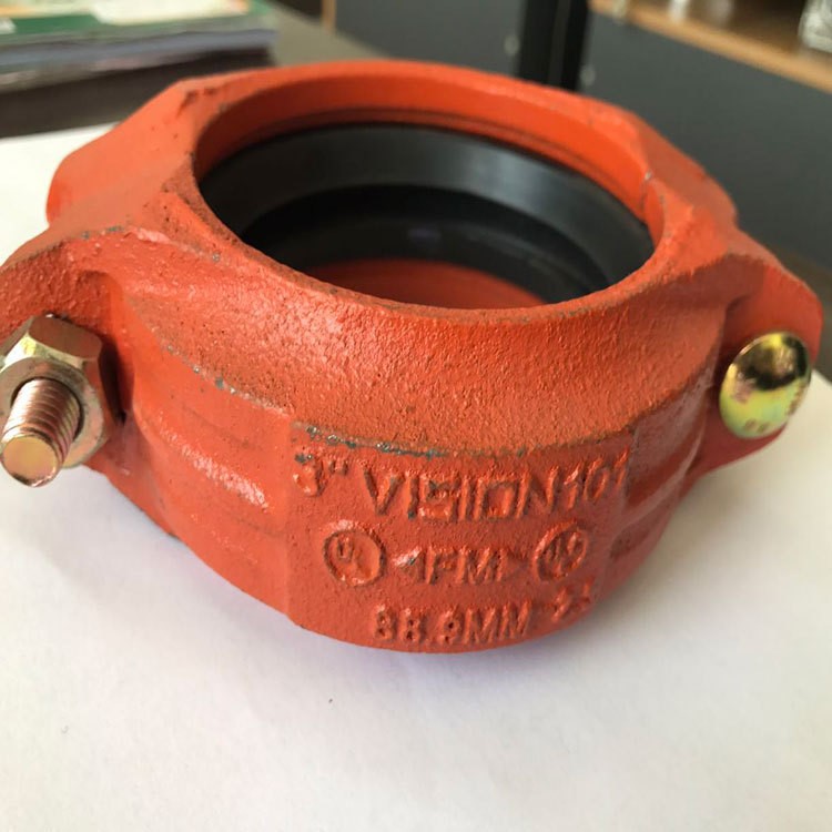 挠性管接头 挠卡沟槽管件 沟槽管件 卡箍 沟槽卡箍 挠性接头