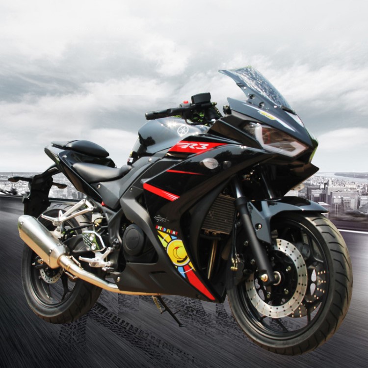 可上牌 机车400双缸水冷公路趴赛地平线 r3摩托车 跑车 整车