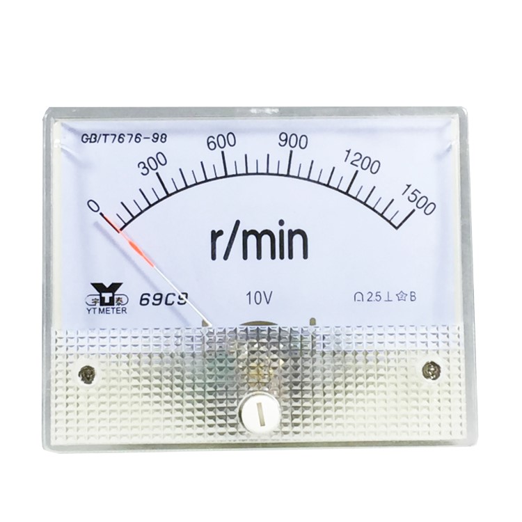 69C9轉(zhuǎn)速表10V rpm 速度表 可定做信號 1500轉(zhuǎn) 1500rpm轉(zhuǎn)速表