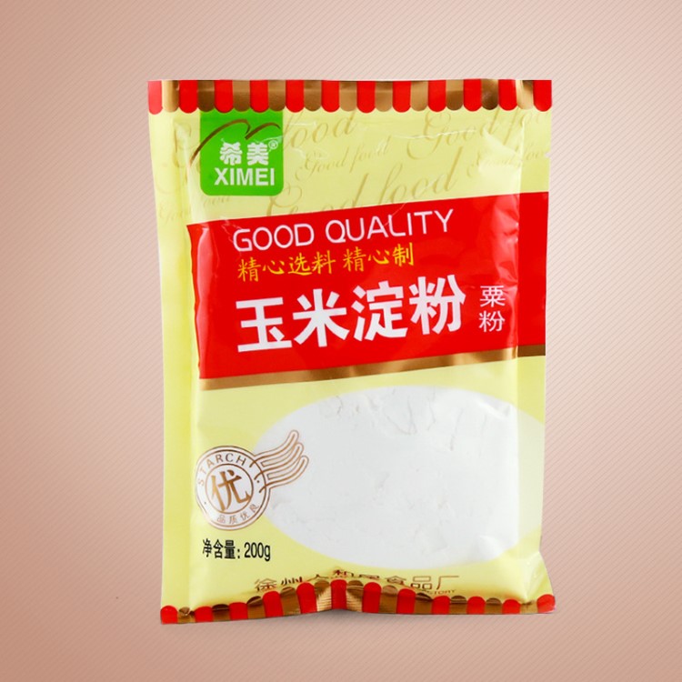 希美玉米淀粉 烘焙原料食用生粉 粟粉鷹粟粉 蛋糕面包用原裝200g