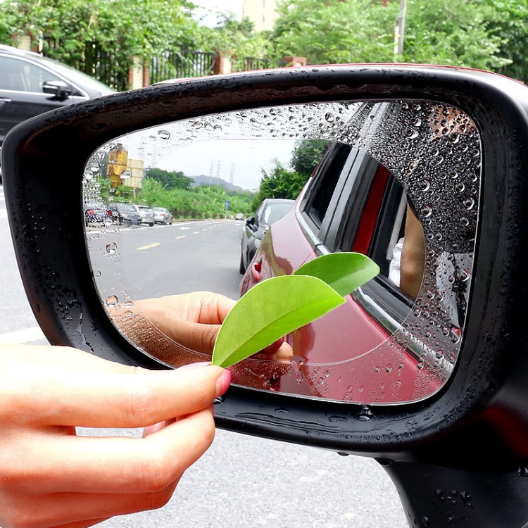 創(chuàng)意款雨天通用型汽車后視鏡防雨膜 防霧貼膜玻璃車窗防水膜現(xiàn)貨